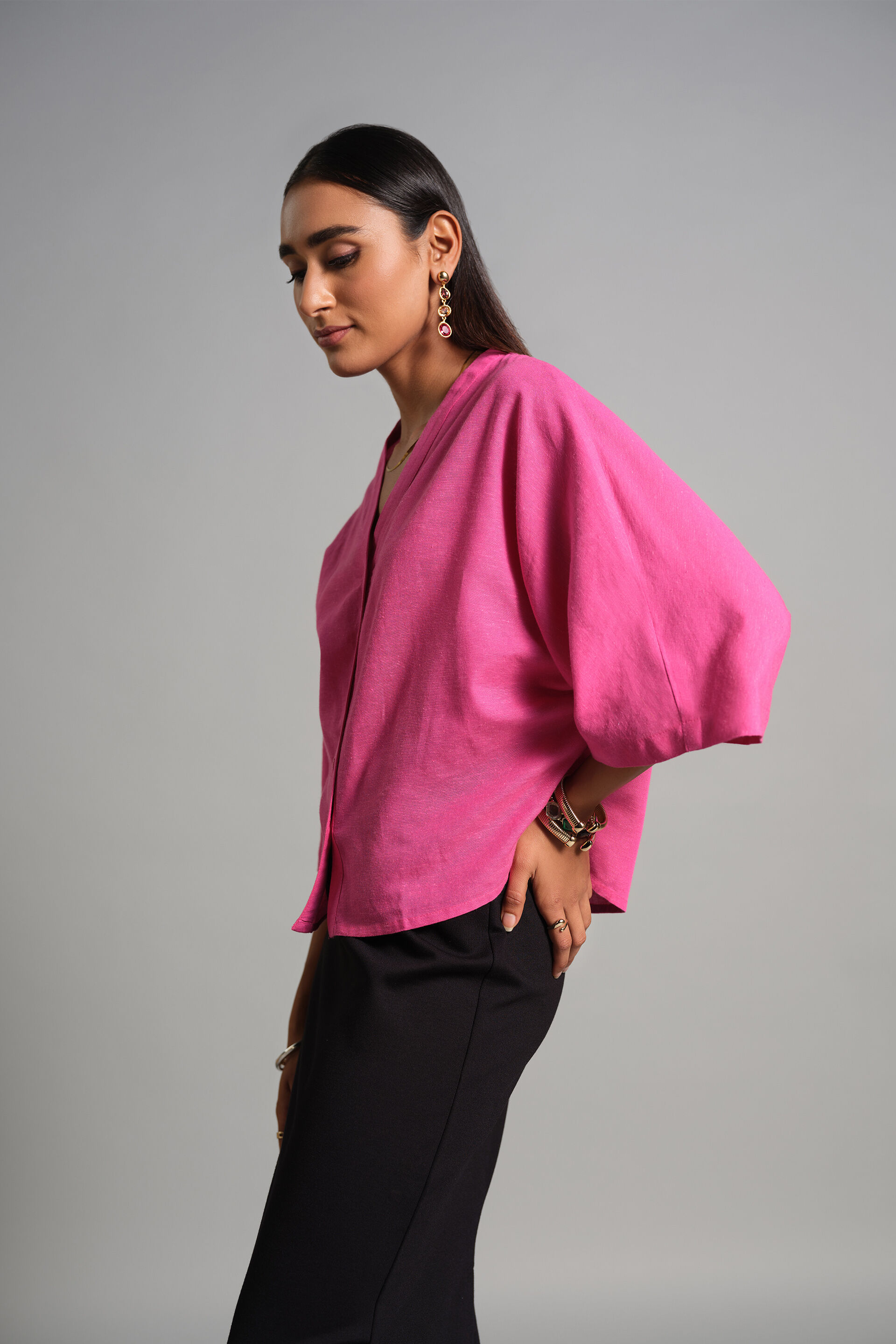 Jazzlyn Shirt, Pink, image 4